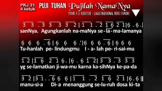 Download Lagu PKJ 31. Puji Tuhan Pujilah NamaNya Cover DewiSSL | Pelengkap Kidung Jemaat MP3 Download Lagu PKJ 31. Puji Tuhan Pujilah NamaNya Cover DewiSSL | Pelengkap Kidung Jemaat MP3