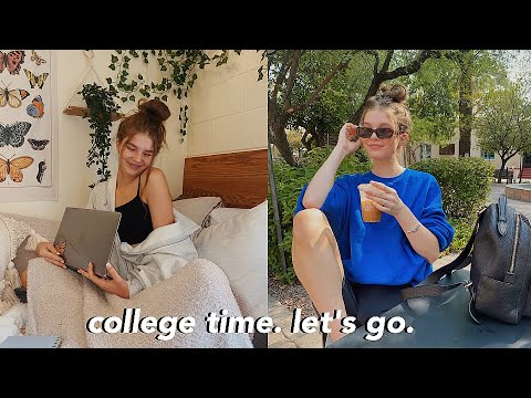 my first week of COLLEGE vlog!