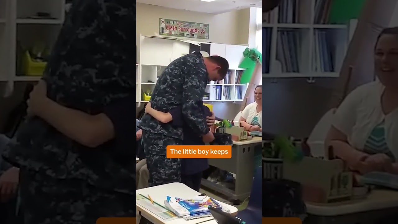 Wholesome Military Brother Surprises Little Bro ❤️❤️