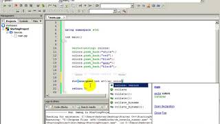 C++ Programming #46 Vectors