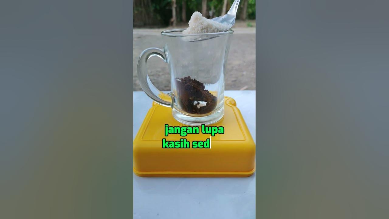 CARA MEMBUAT KOPI + JAHE YANG BAIK DAN BERKUALITAS