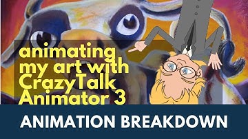 TET Animations: Animating My Artwork with CrazyTalk Animator 3 (Pipeline) Animation Breakdown