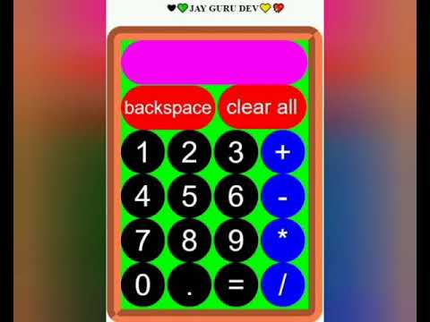 How to make calculator using html, css,JavaScript /JavaScript project