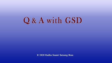 Q & A with GSD 007 with CC