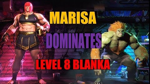 MARISA vs BLANKA | SF6 Level 8 CPU BEAT DOWN