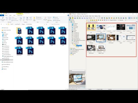 How to view Thumbnail Previews of Photoshop PSD files in Windows 10