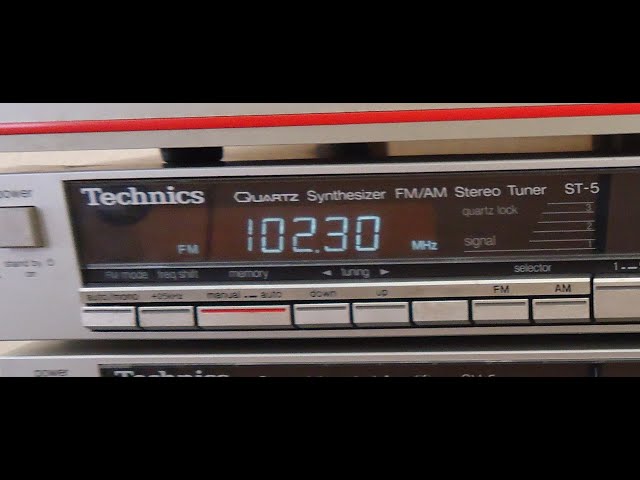 【完動品】Technics ST-S5 FMステレオチューナー Yahoo!オークション - テクニクスクォーツロック FM専用チューナー ST-