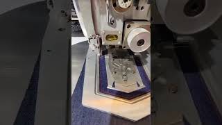 How To Sew Back Pockets Of The Jeans, Automated👍