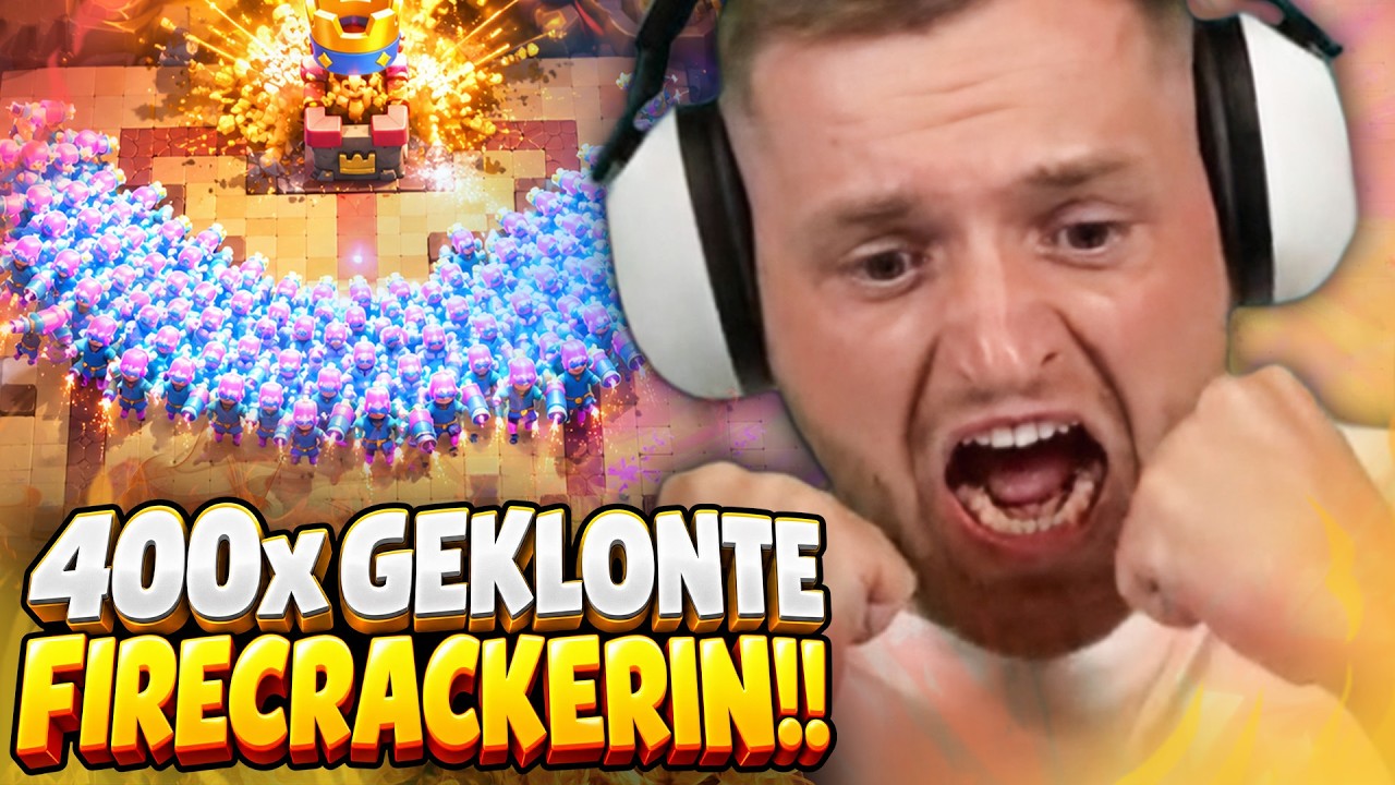 💪🏻🤯 GEILSTER MOMENT in einer CR Challenge!! Gespielt WIE ein JUNGER GOTT!! | Clash Royale