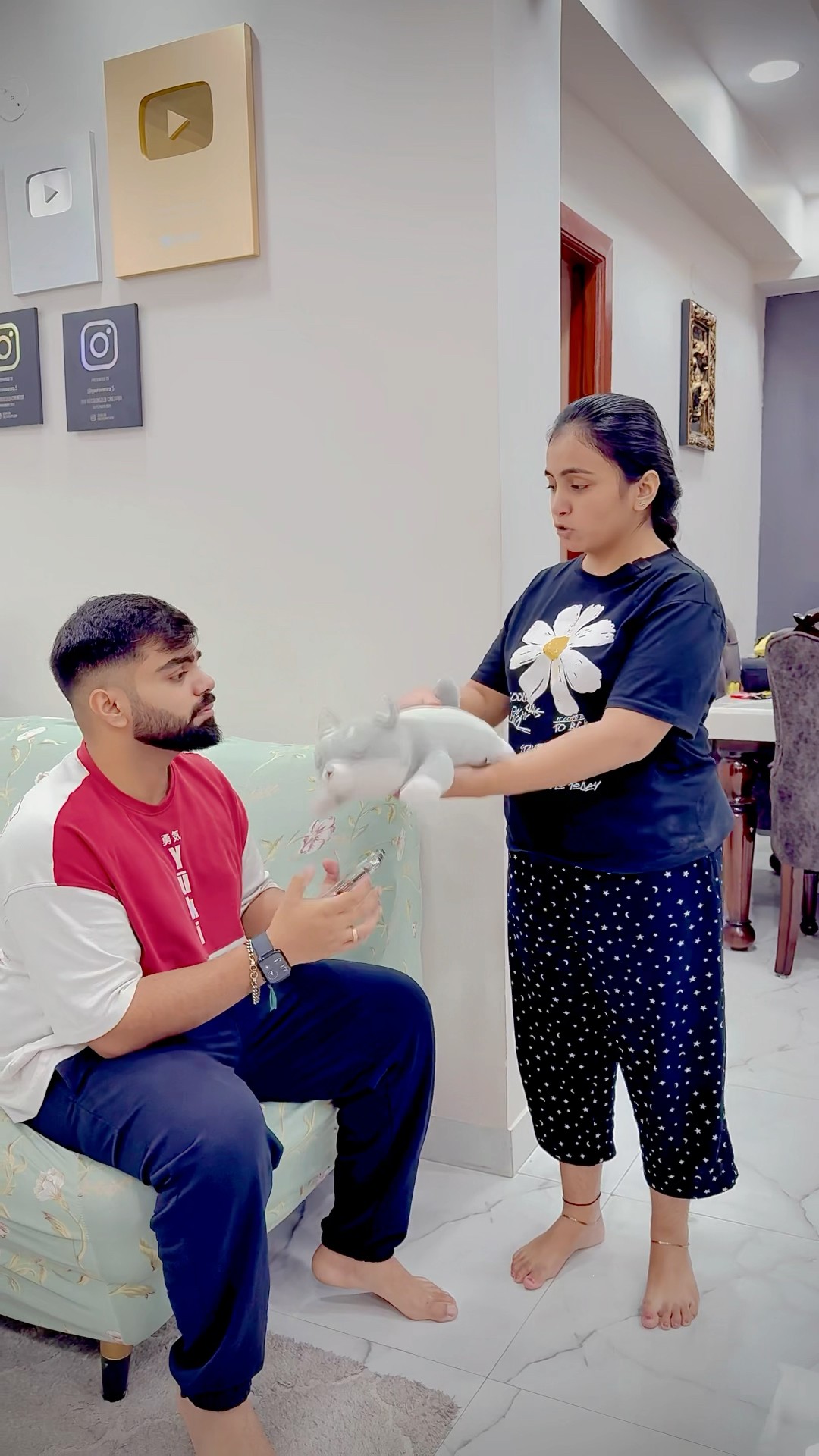 Gaurav nai gudiya k doggy ko kyu mara wait for end #shorts #youtubeshorts #gauravaroravlogs