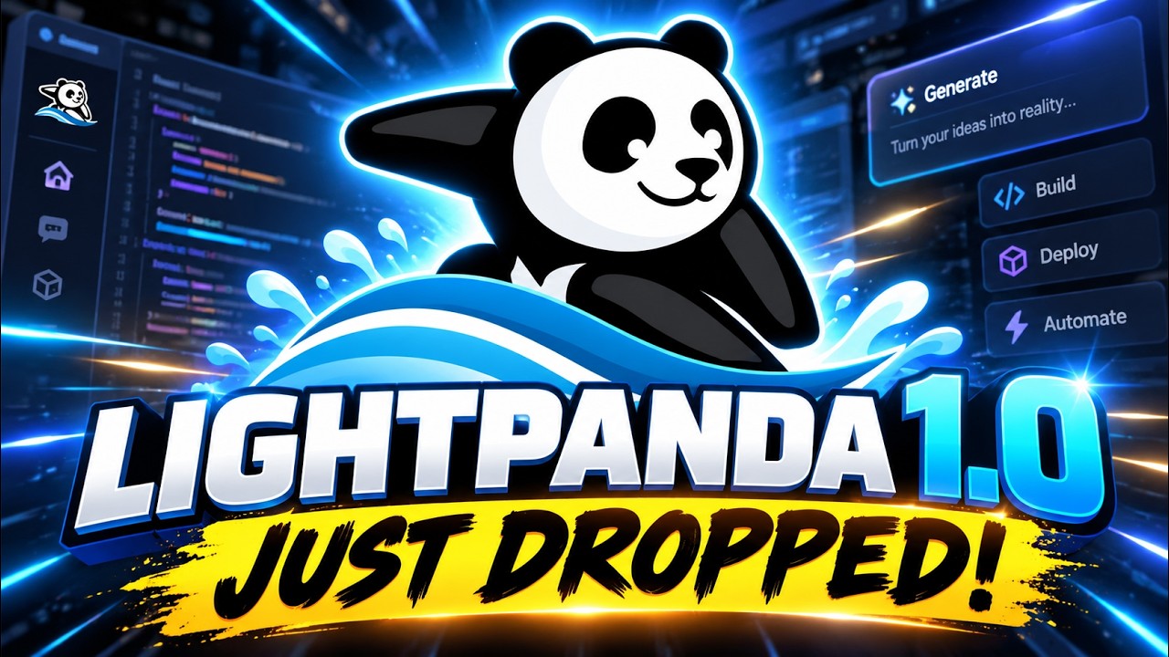 NEW Lightpanda 1.0 Just Dropped! 🤯