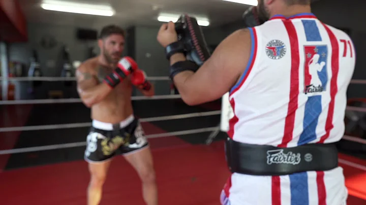 MMA Fighter Ryan Cooke Sharpening His Technique