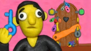 Escape The Claymation - 12 Locks: Plasticine Room screenshot 4