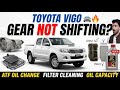 How to Fix Hard Shifting Issues | How to Replace Automatic Transmission Oil on Toyota Vigo RIVO