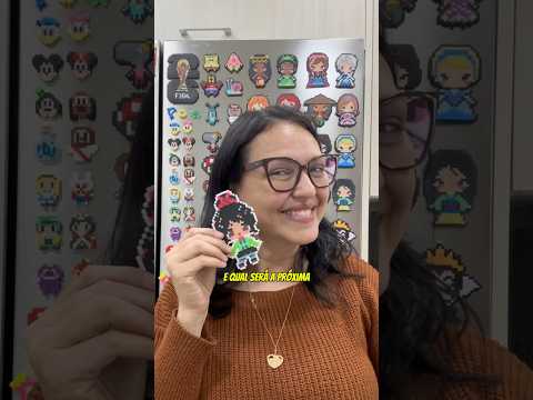 HAMA BEADS DA PRINCESA VANELLOPE 🕹️👾 #pixelart