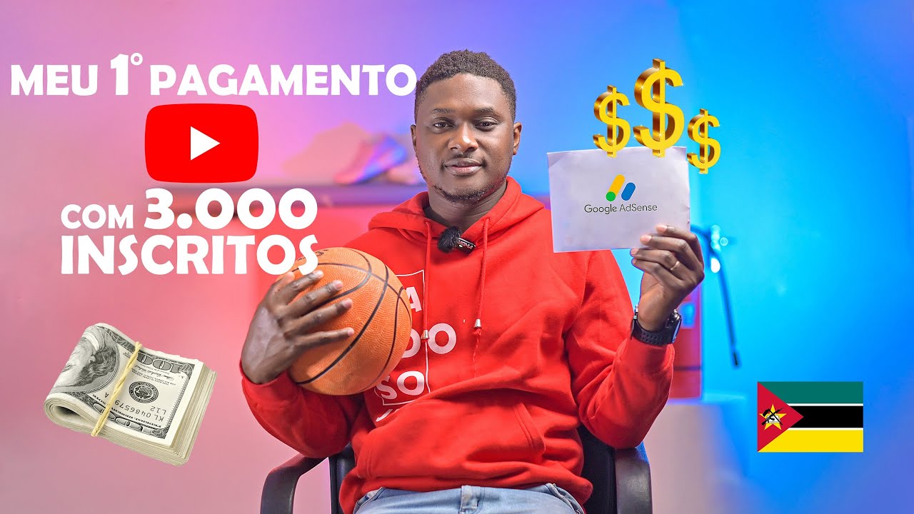 RECEBI O PRIMEIRO PAGAMENTO do YOUTUBE 💰| QUANTO GANHA YOUTUBER DE MOÇAMBIQUE - ÁFRICA 🇲🇿