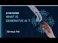 What is generative AI