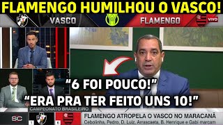 IMPRENSA DEBATE A GOLEADA DO FLAMENGO CONTRA O VASCO NO BRASILEIRÃO 2024