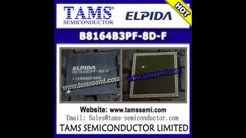 B8164B3PF-8D-F - ELPIDA - IC SEMICONDUCTOR