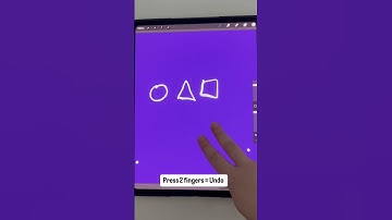 On #procreate undo & redo are really  that easy :) #ipadpro #ipad #illustration #design #usa #dubai