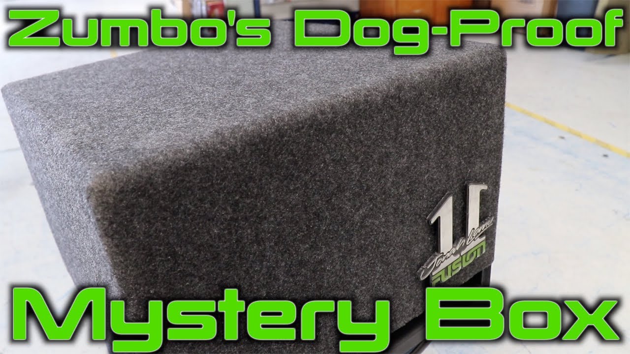 Zumbo's Dog-Proof Subwoofer Box!