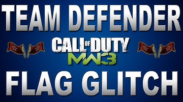 Modern Warfare 3: Team Defender Flag Glitch