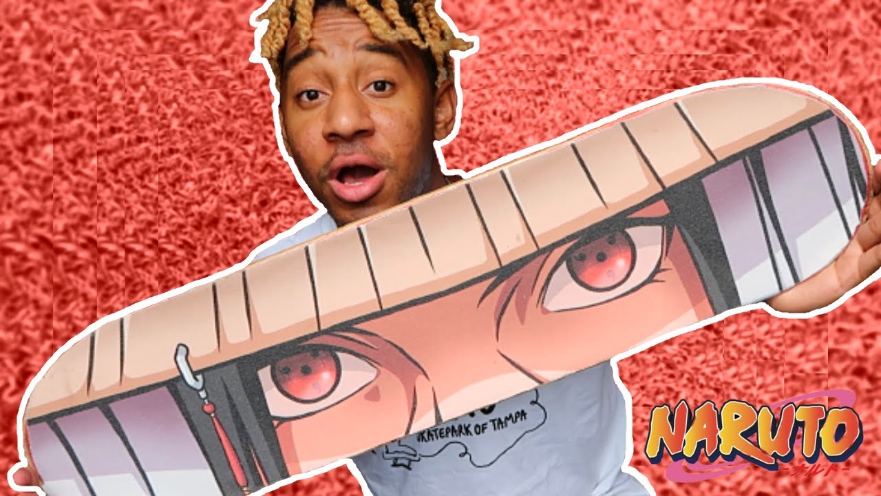 SKATING ANIME GRIPTAPE (NARUTO) YouTube