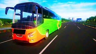 Bus simulator 2020 - bus Wala game - Android Gameplay - red bus Gadi #3 screenshot 4