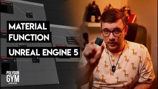 Разбираем Material Function на примере. Unreal Engine 5