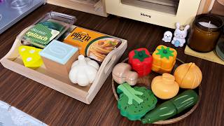 Toy ASMR 🥦 Creamy Mushroom Pasta | Satisfying Play Kitchen screenshot 1