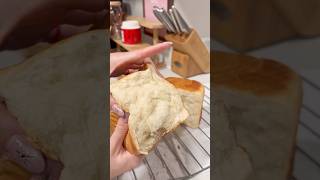 making my favorite Japanese milk bread 🍞 #bread #milkbread #shokupan #baking #homecafe