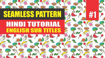 Seamless Pattern in CorelDraw x7 | Hindi tutorial | CorelDraw Tutorials for Beginners |corel hindi