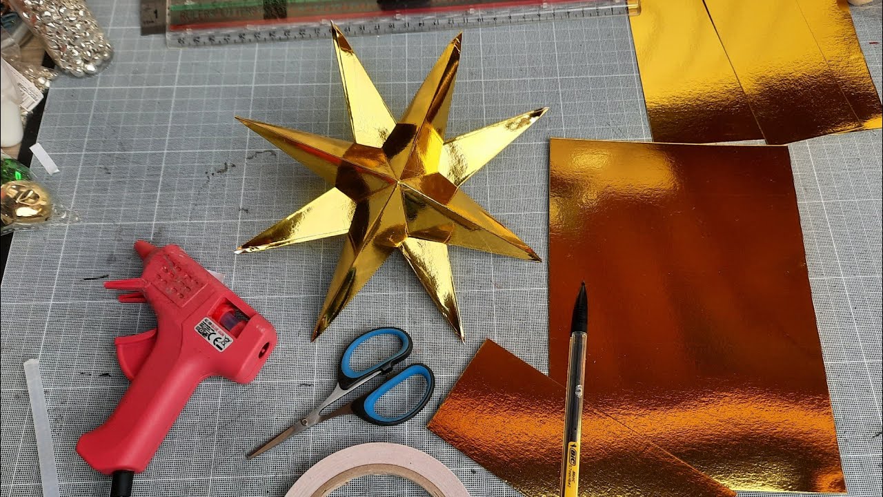 Tuto Étoile 🌟  3D Noël facile