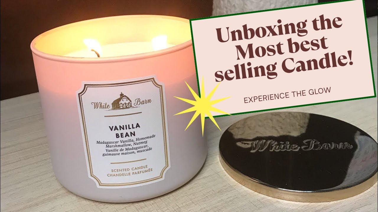 Unboxing my first bbw candle Vanilla Bean