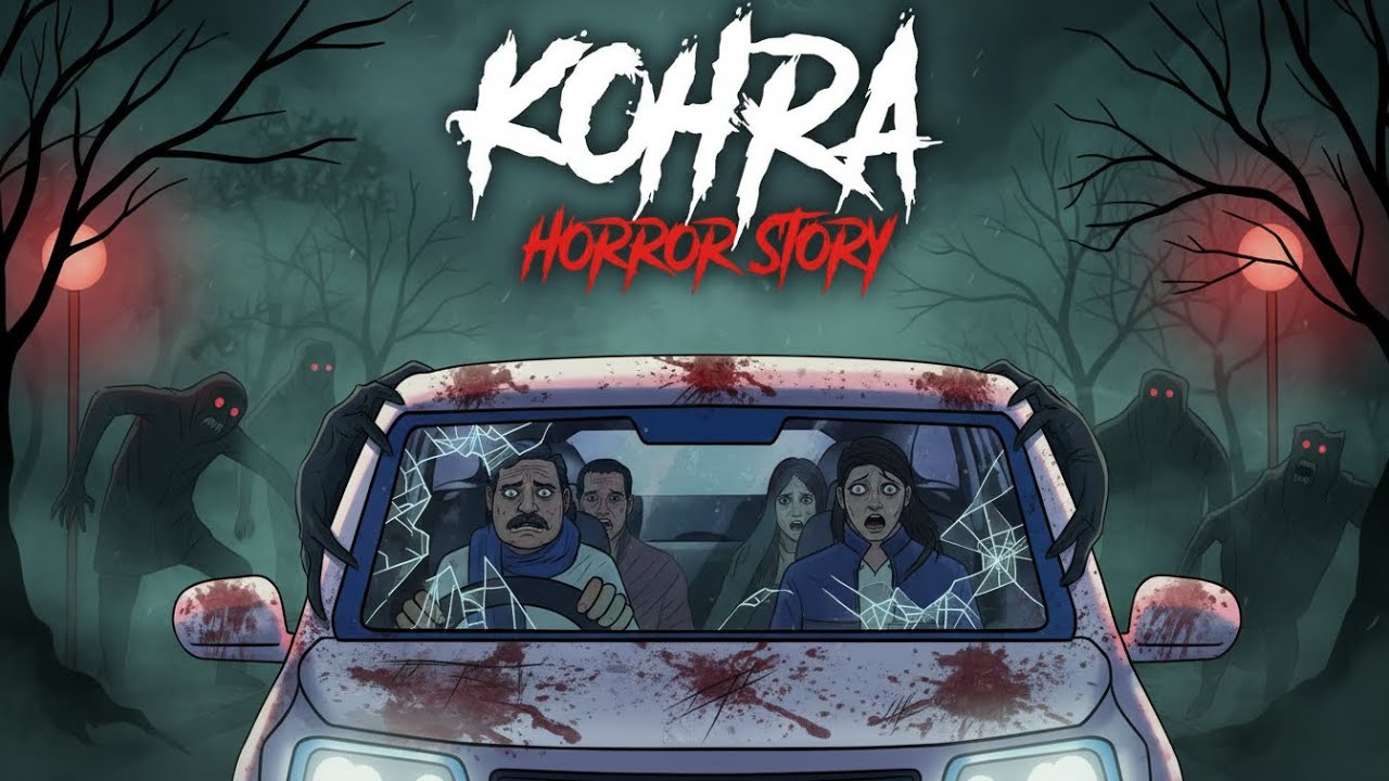 KOHRA 😱 Fog Horror Story | Gaari Ki Khidki Kholna Maut Ban Gaya | Horror Story Urdu