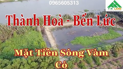 3000m2 Sông Vàm Cỏ Thạnh Hoà Bến Lức Đất 3 Mặt Tiền Sông