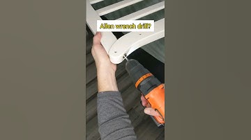 Allen Wrench Drill Trick #tools
