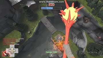 TF2 Gameplay #11 The Sun on a stick (Saxton Hale x10 Server)