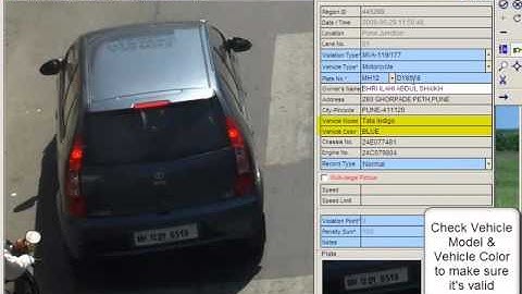 CoThinking MIS Back Office Flash Demo #01 Violation Record Processing