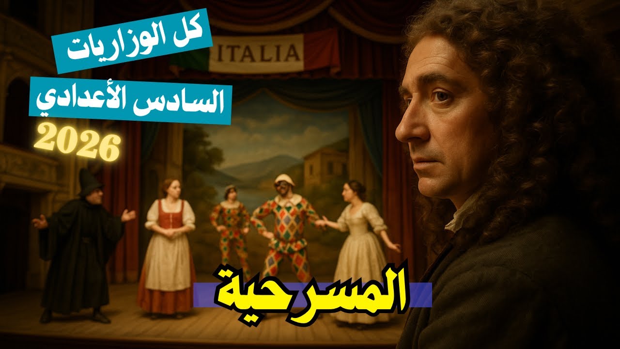 المسرحية | الادب الجزء الثاني  | السادس الأعدادي 2026 | المحاضرة 1