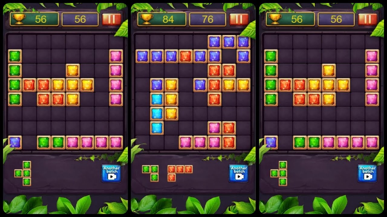 Square Gem Game — Mobile Game | Gameplay Android