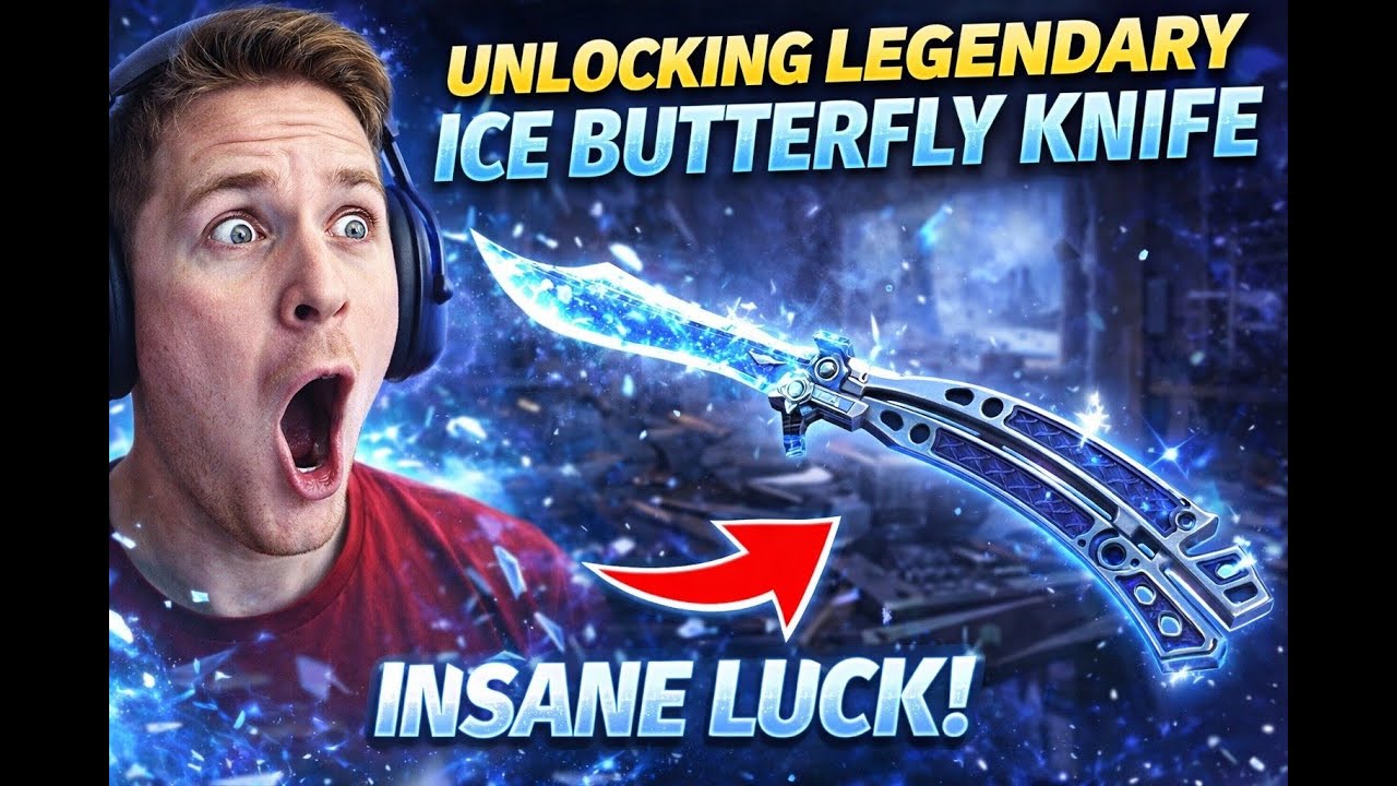 “Hunting the Legendary Butterfly Knife – Trying to Pull It!” ❄️🦋