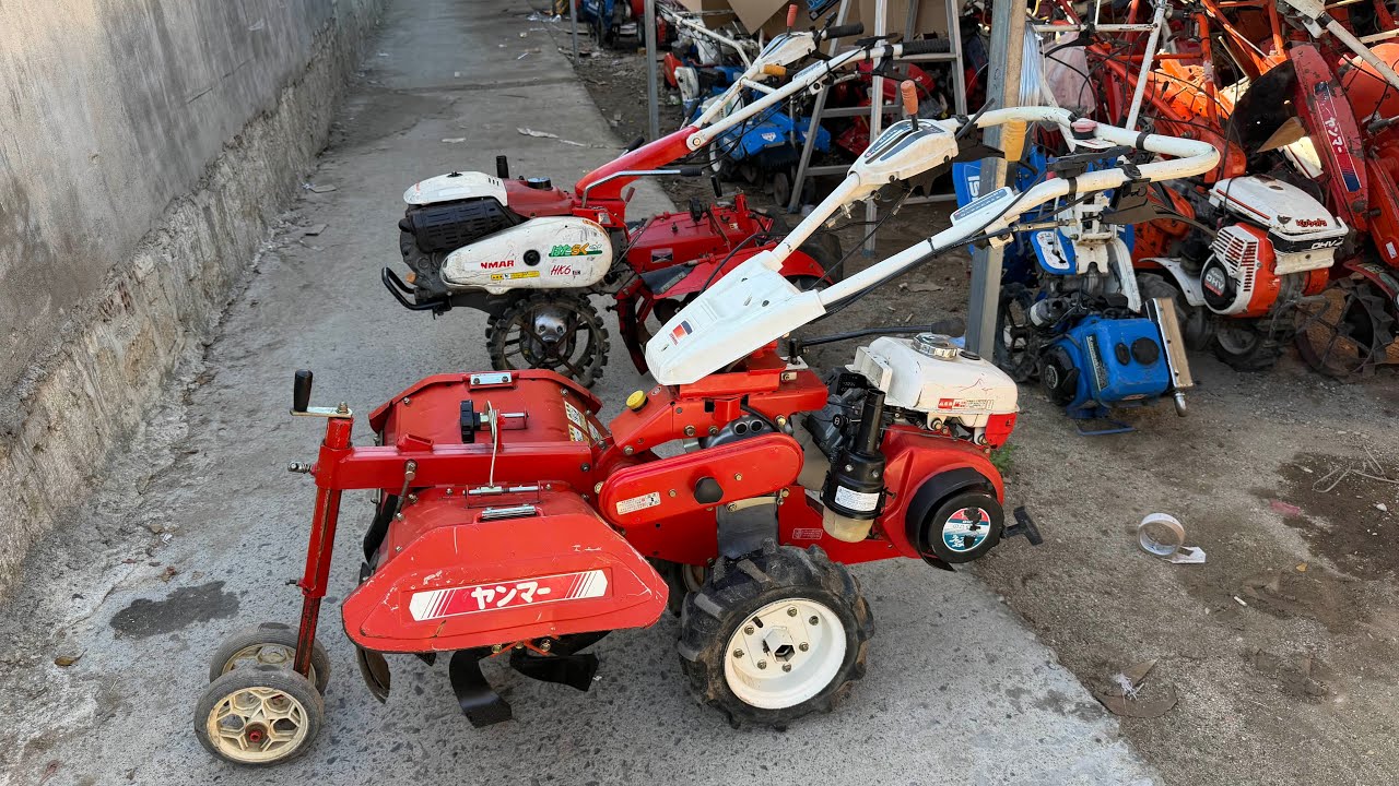 Lên cho anh em 2 con máy xới tạc đa năng mới 95% LH 0976620144-0919204335￼