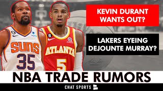 Kevin Durant Wants OUT Of Phoenix? Dejounte Murray Trade Looming? NBA Trade Rumors