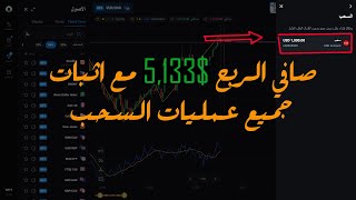 الاسبوع الثالث من ادارة الحساب..توثيق جميع عمليات السحب(Olymp Trade)