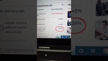 ebay below standard || ebay transaction defect count rate || case closed without seller resolution