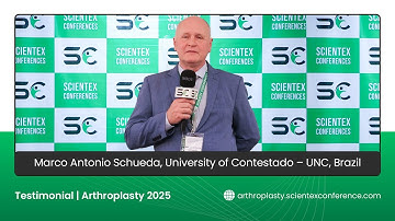 Testimonial by Marco Antonio Schueda | Arthroplasty 2025