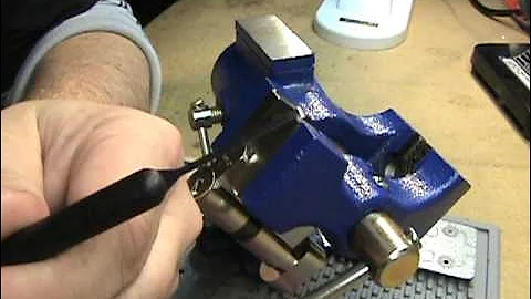 CISA Asix Dimple Lock Picked