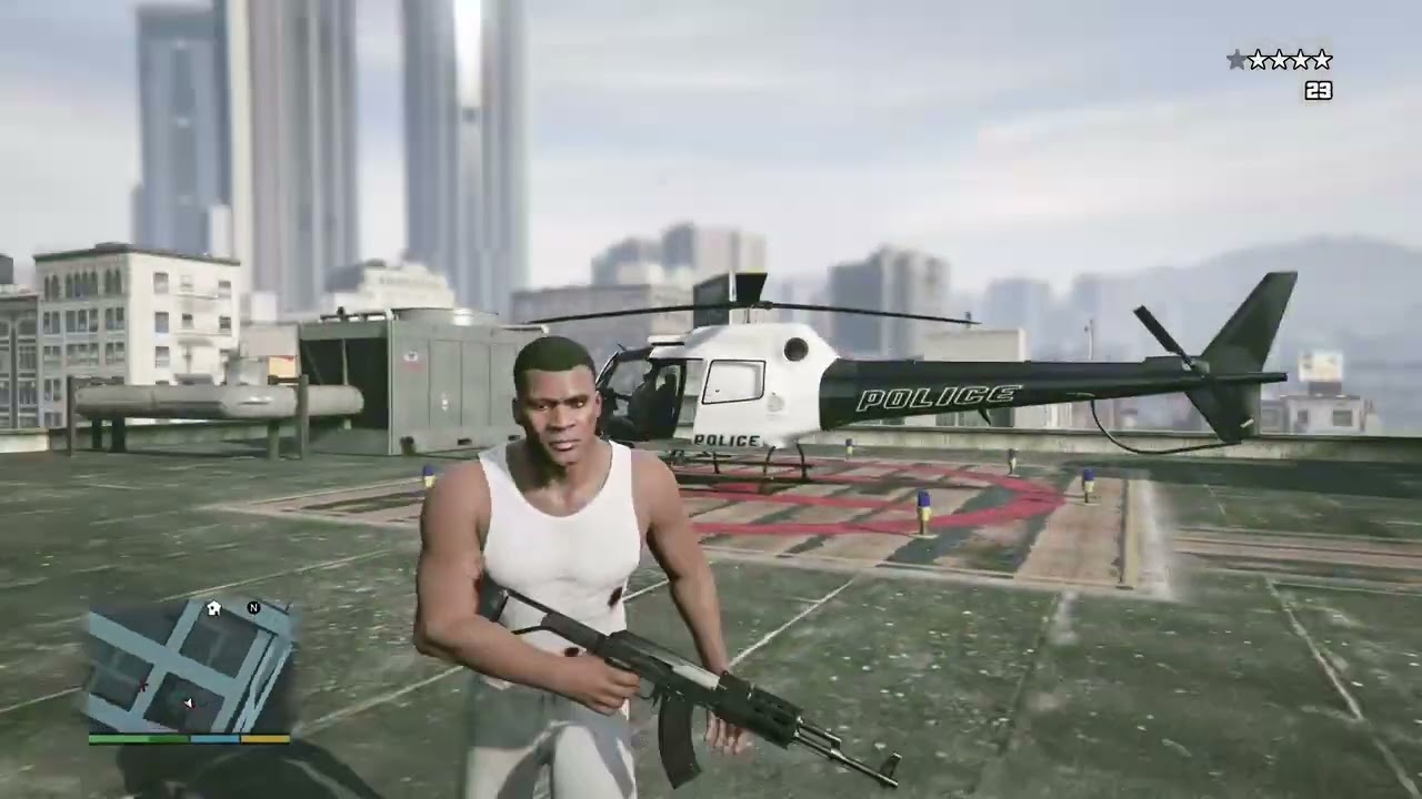 Franklin VS LSPD Partie 1/4