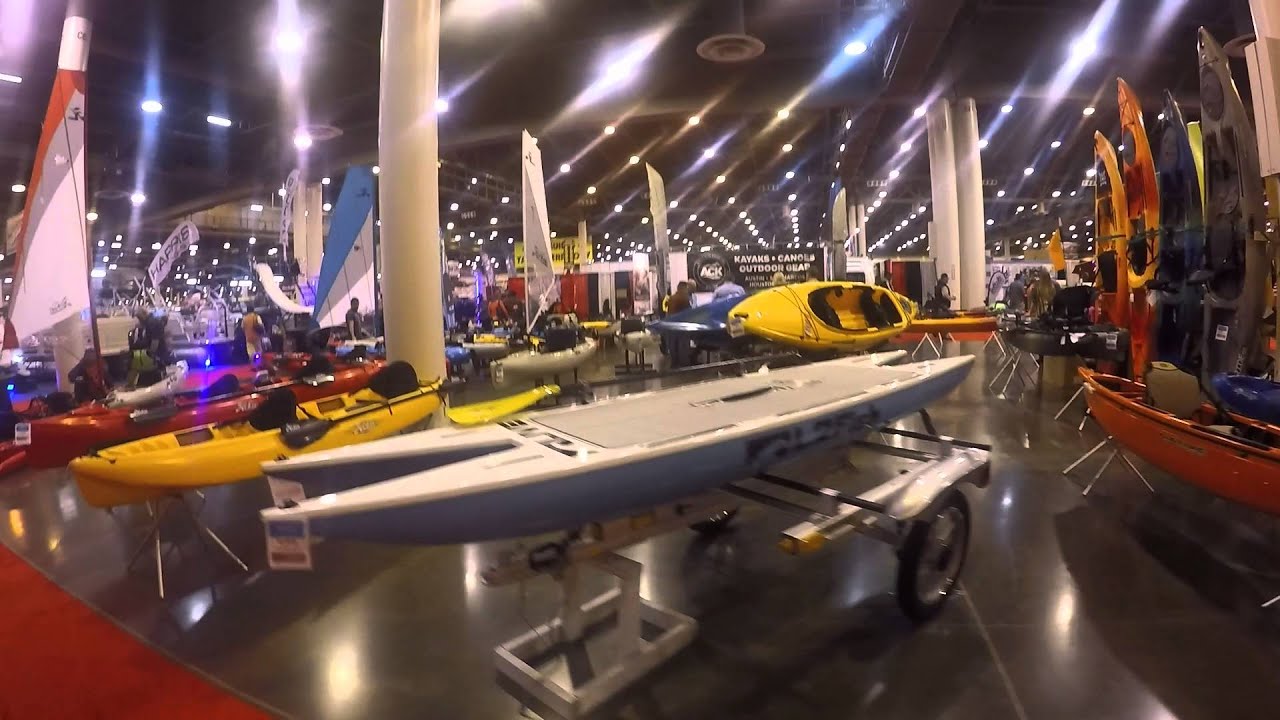Houston Boat Show 2016 Kayaks And Canoes YouTube